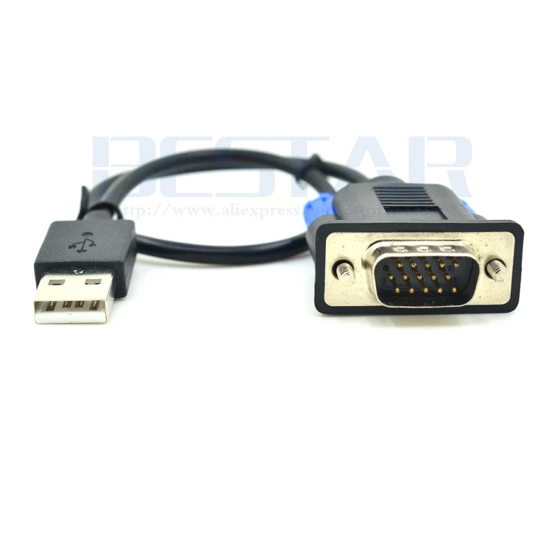 Адаптер Виртуального дисплея 30 см VGA DDC EDID муляж штекера Безголовый Ghost эмулятор