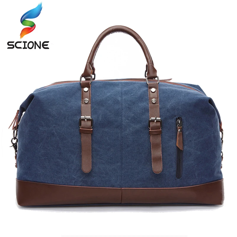 2018 Высоко качественные холстинные дорожные кожанные сумки Чемодан Сумки для