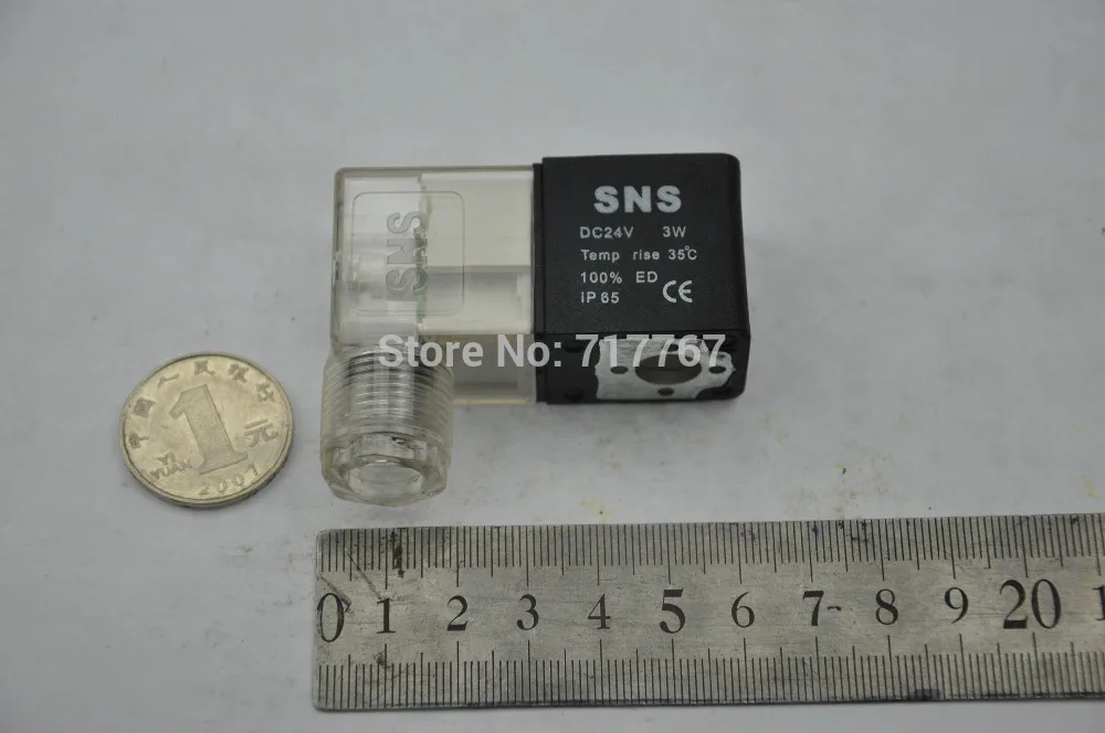 Катушка 4V210-08 DC24V AC220V DC110V 380В Соленоидный клапан воздушный SNS пневматические части