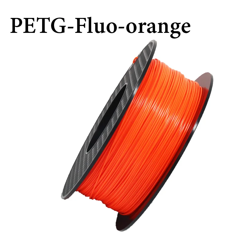 petg fluo-orange PLA ABS Гибкая нить для 3d принтера PETG 1,75 мм 1 кг/0,8 кг пластиковая нить материал для Createbot/MakerBot/RepRap высокое качество - Цвет: petg fluo-orange