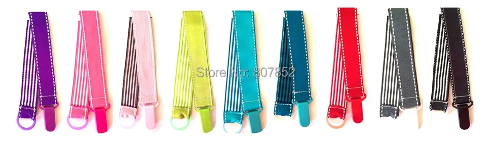 Chenkai 100 шт. прозрачный без БФА силиконовый адаптер для детской соски цепочка