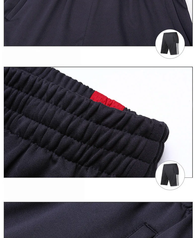 Summer New Gym Mens Sport Running Shorts Quick Dry Stripes Workout Short Pants GYM Wear Men Soccer Tennis Training Beach Shorts