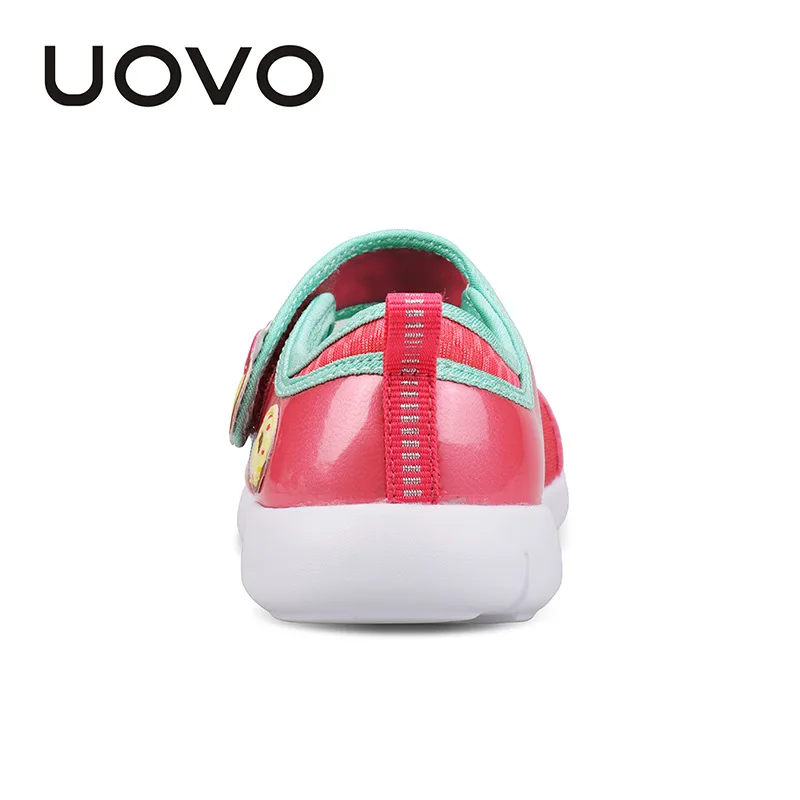 UOVO 2018 Новинка детская обувь модные туфли для девочек принцессы Повседневные