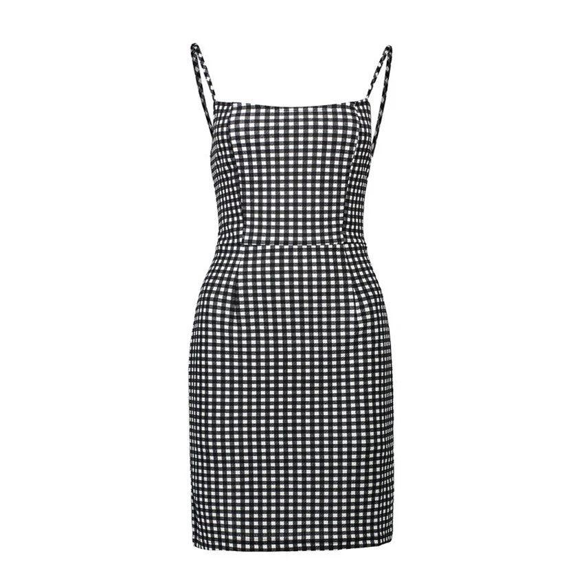 Новая мода 2018 летнее Бандажное Платье женское маленькое квадратное мини пляжное