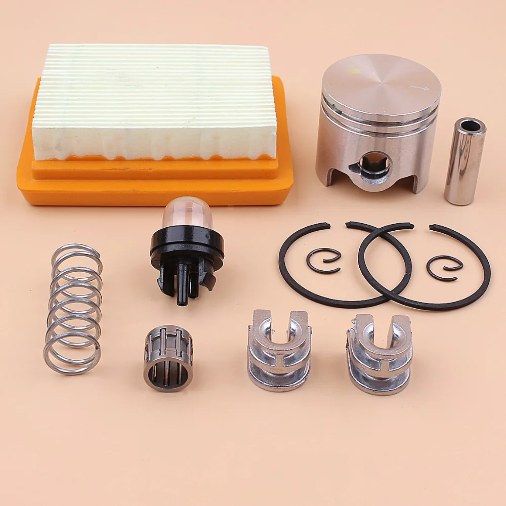 

38mm Piston Rings Bearing Air Filter Kit Fit STIHL 020 FS200 FS200R FS202 FS350 FR350 SP200 TS200 Trimmer Parts 4130 790 1316