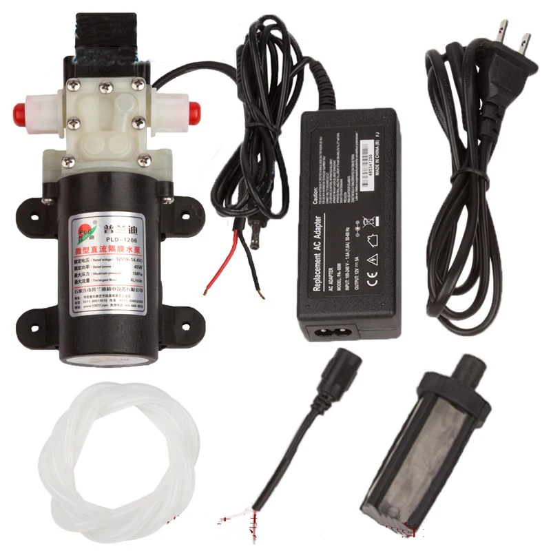 Yuenhoang 1 шт. водяной насос + ESC 12v45w миниатюрный переключатель давления резьбовой