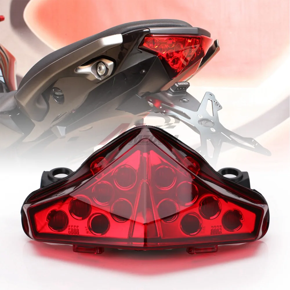 Тормоз рулевого сигнала Интегрированный Светодиодный светильник задний для