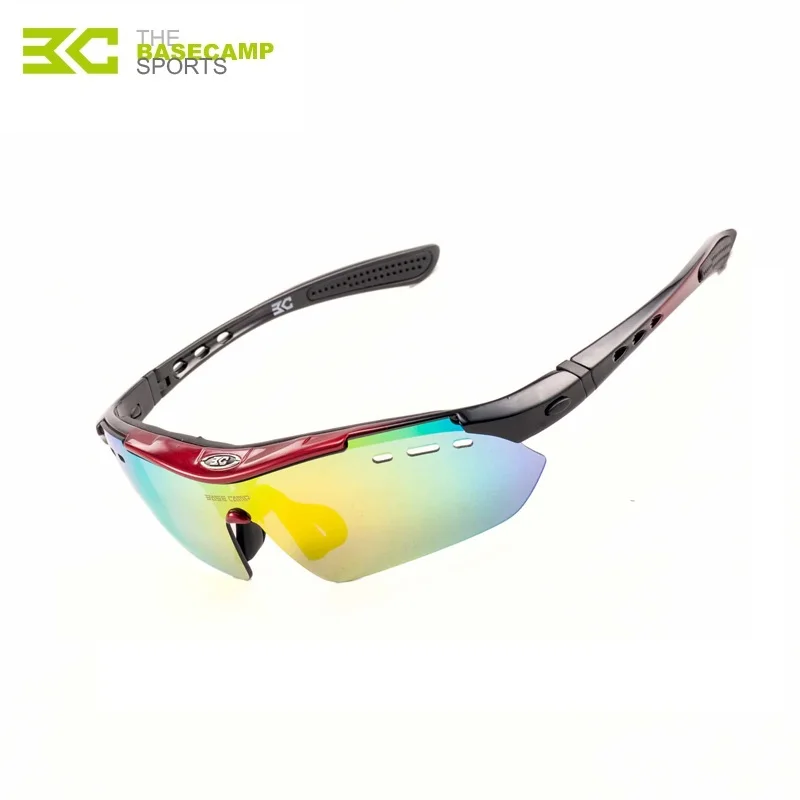 Basecamp 5 Lens Polarized Cycling Glasses MTB Bike Goggles Bicycle TR-90 Sunglasses Gafas Ciclismo | Тематическая одежда и