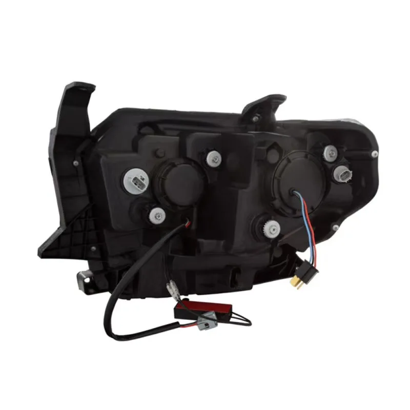 EOsuns светодиодные фары в сборе с дневными ходовыми огнями поворотник для Toyota sequoia tundra 2007-14, tundra 2013-17