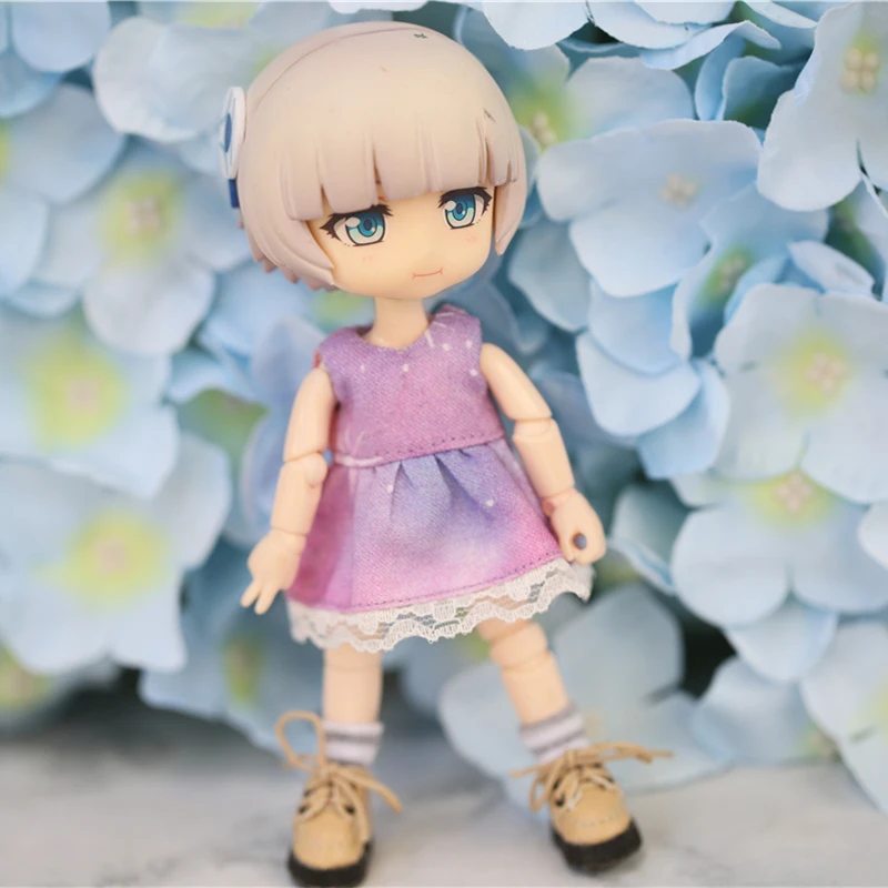 New 1PCS Fashion ob11 Dolls Dress Cute Sky Star Basic for OB11 1/12 bjd Accessories Clothes dolls | Игрушки и хобби