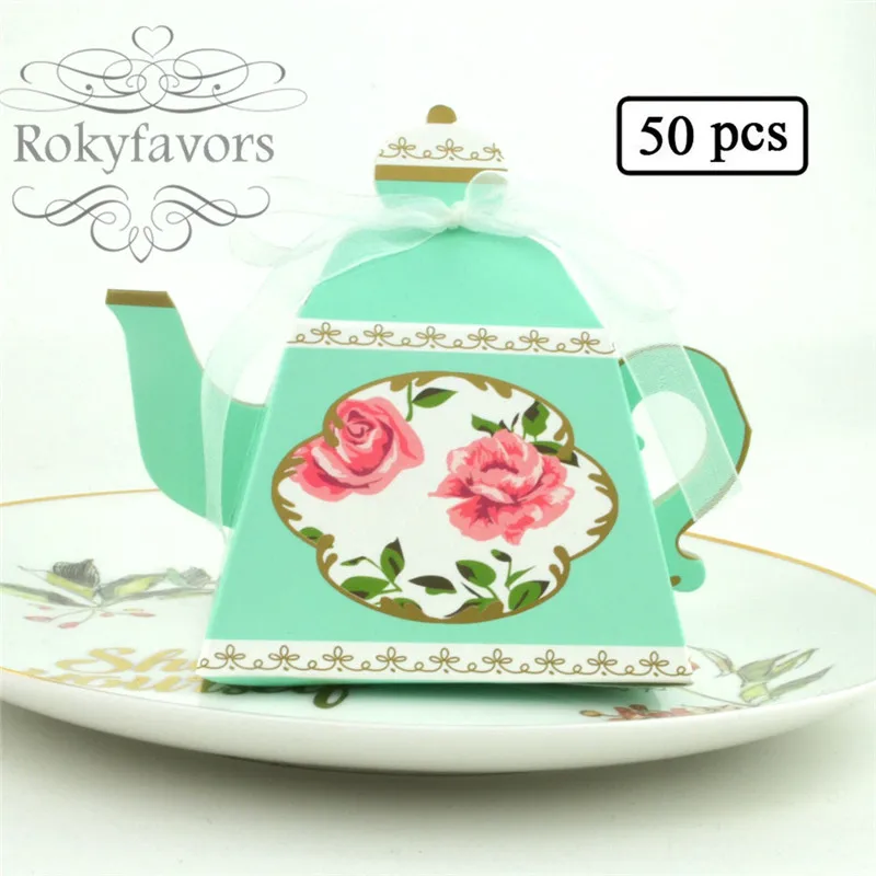 50 шт. подставка для конфет с лентами