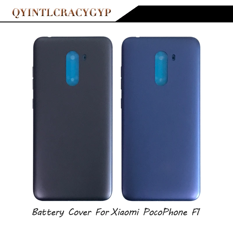 Задняя крышка аккумулятора для Xiaomi Pocophone F1 задняя Poco корпус + Кнопки