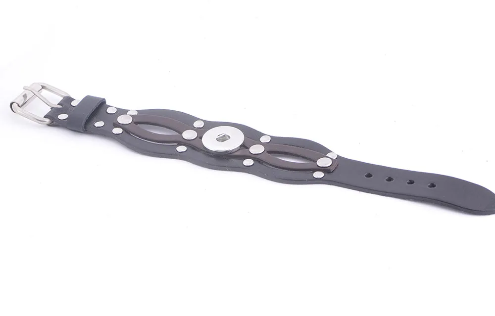 Новинка SE0106 коричневый и черный многослойный браслет из натуральной кожи в стиле