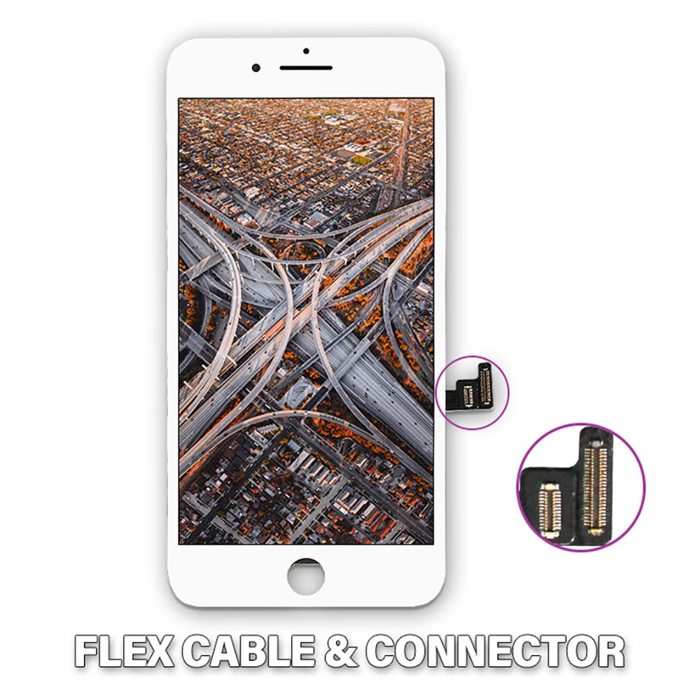 AAAAA ЖК-дисплей для iPhone 7 Plus 5 ''ЖК-сенсорный экран дигитайзер A1661 A1784 A1785 ЖК-экран