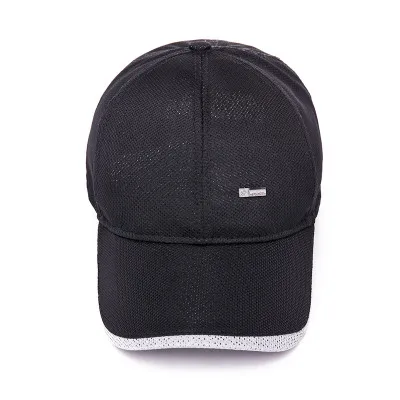 Mesh Baseball Cap Breathable Male Female Hat Quick Dry Net Light Quality Summer Hats | Аксессуары для одежды