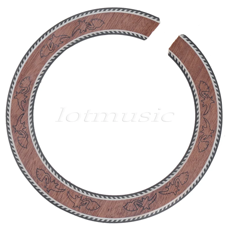 Розетка саундхол с инкрустацией Sapele 1 шт. подходит для розетка акустической