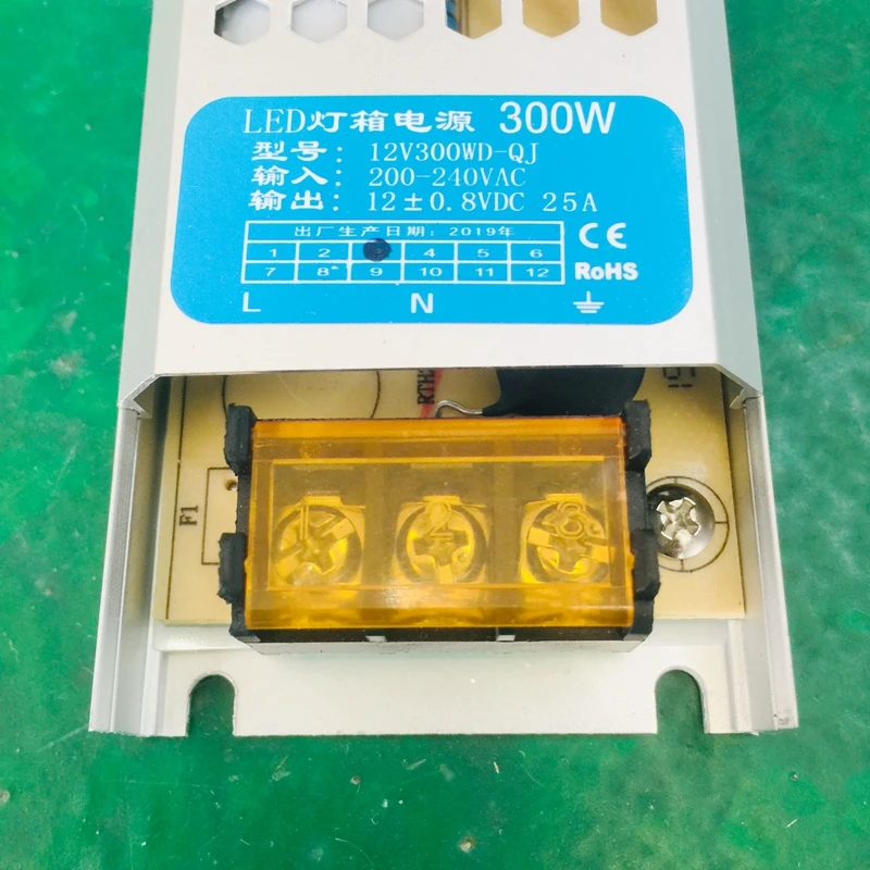 AC220 240V к DC 12 V 300 W адаптер драйвер Питание для Светодиодные ленты с подсветкой бар