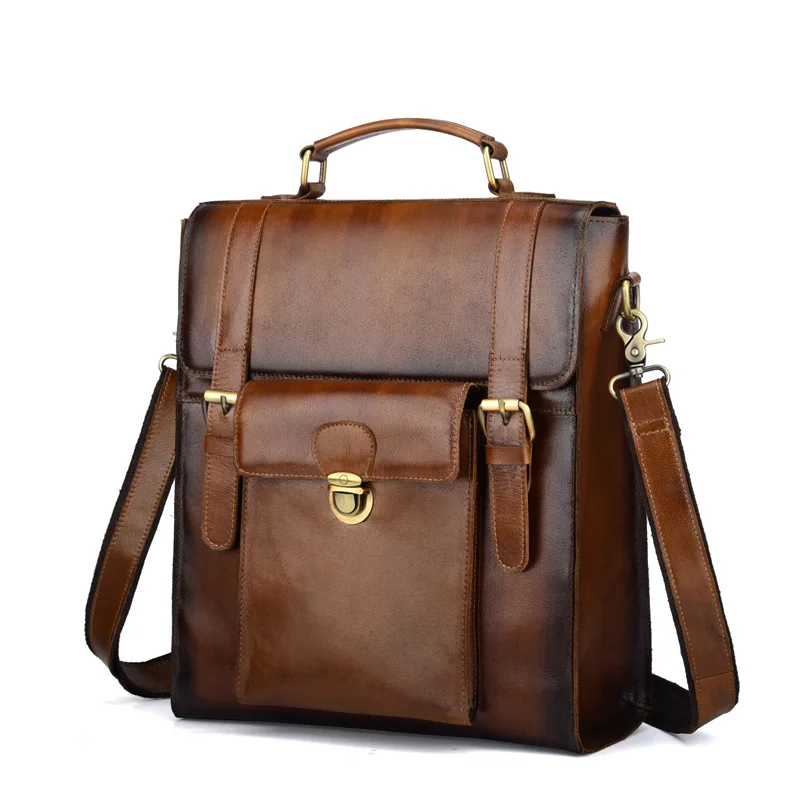 Для мужчин Мини Back Pack пояса из натуральной кожи ручная сумка через плечо пакет