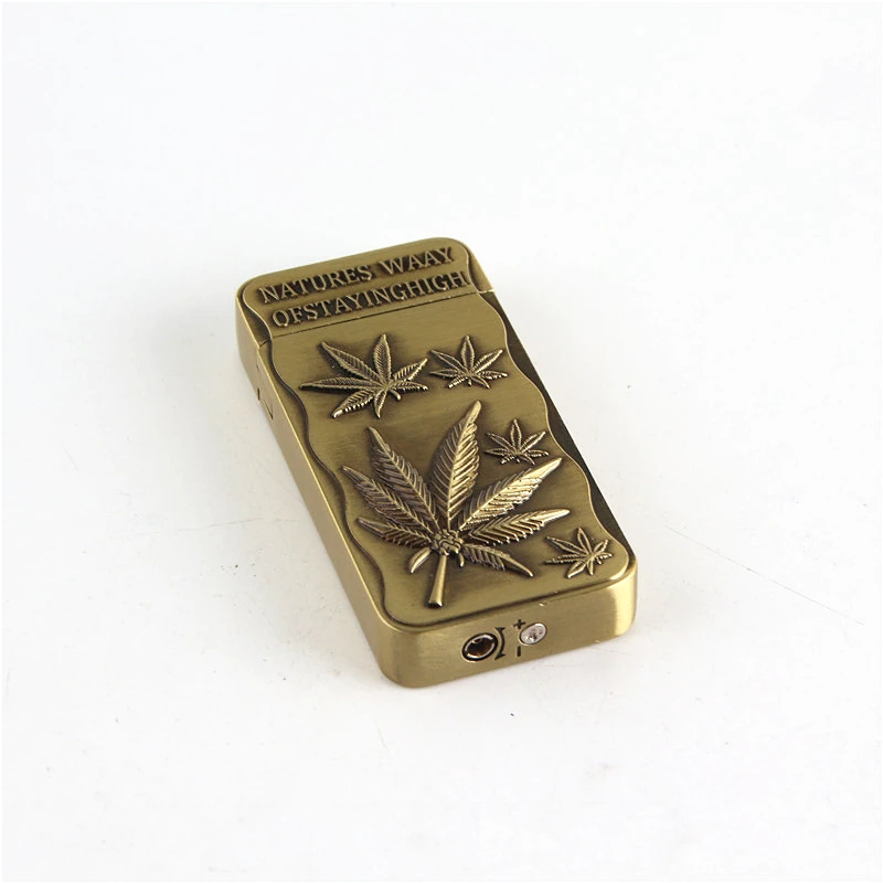 Аксессуары для сигарет Бутан газовая зажигалка Металлический Лист Скульптура