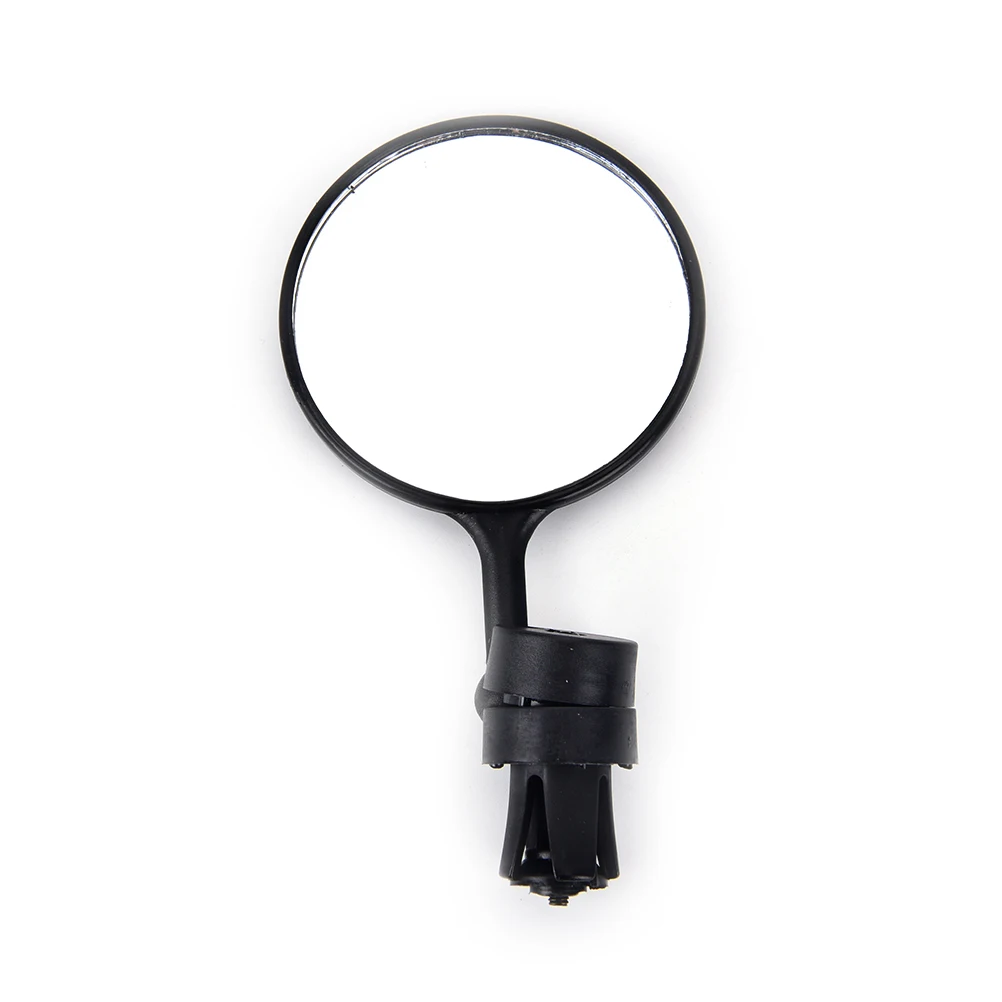 

1 pcs Flexible Adjustable Safe Rearview Mirror Universal Cycling Bike Handlebar Rear View Glass Drop Shipping Black