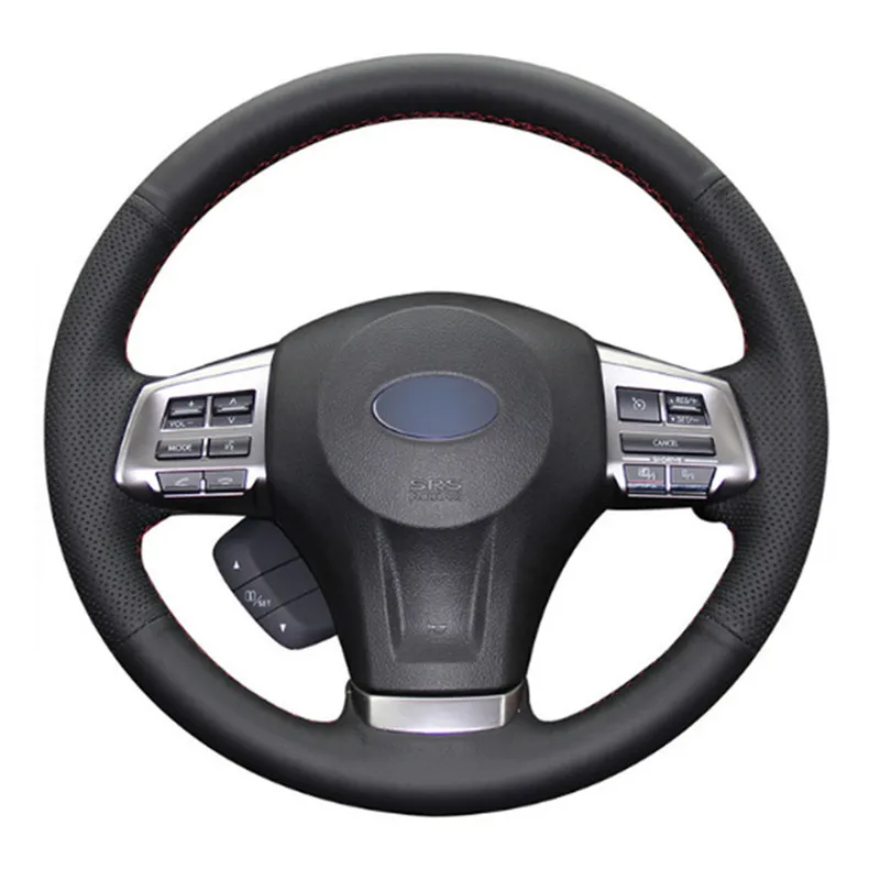 Чехол для руля DIY из искусственной кожи точно подходит Subaru Forester 13-15 Legacy 13-14 Outback XV |