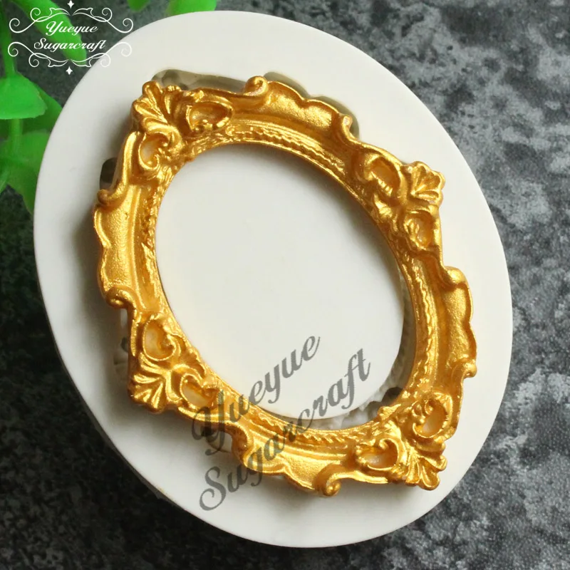 Yueyue Sugarcraft новейшая рамка силиконовая форма для помадки кружева торта