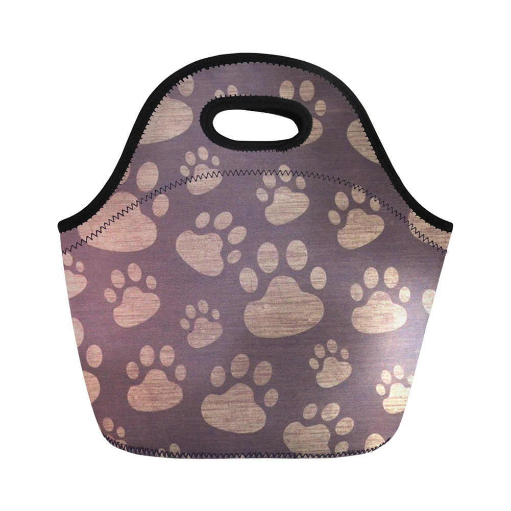 

FORUDESIGNS Food Fresh Lunch Bag Women Picnic Travel Storage Thermal Insulated Fashion Animal Pattern Kids Cooler Portable Tote