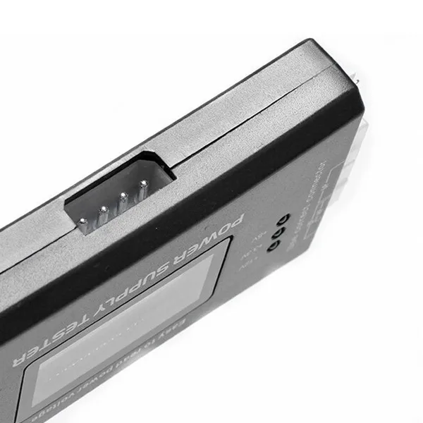 Многофункциональный цифровой ЖК Тестер питания для ПК ATX/BTX/ITX 4Pin SATA HDD