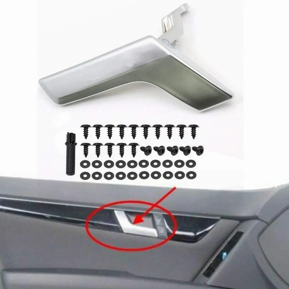 Матовая отделка автомобиля внутри ИНТЕРЬЕР Ручка двери Ремонтный комплект Левая