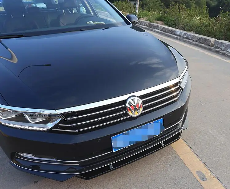 Для Volkswagen Passat B8 Body kit спойлер- для Passat ABS задний спойлер передний бампер диффузор защитные бамперы