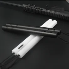 Бандаж ли резиновые нунчаки товары для боевых искусств черный/белый боевое искусство оборудование тренировочная практика нунчаки