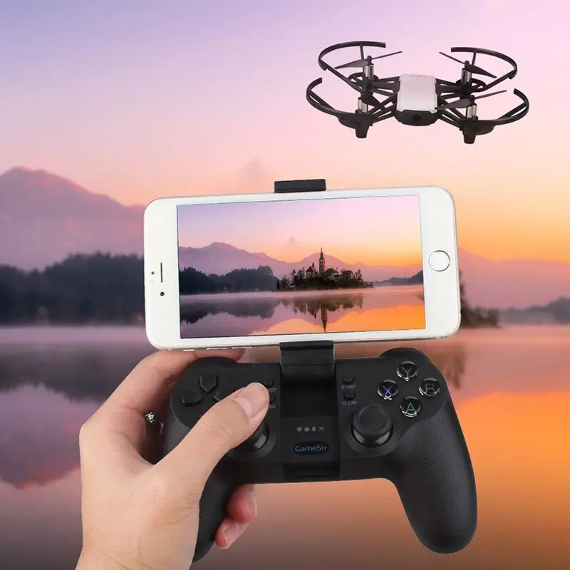 

DJI tello Drone GameSir T1d, пульт дистанционного управления, джойстик, ручка для ios7.0, Android 4,0, аксессуары для дрона tello