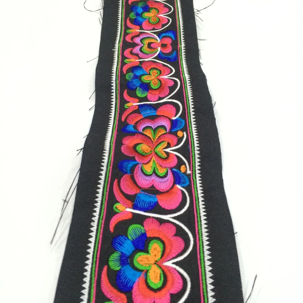 Miao вышивка крючком кружевная швейная накладка 9 см платье воротник лента тесьма