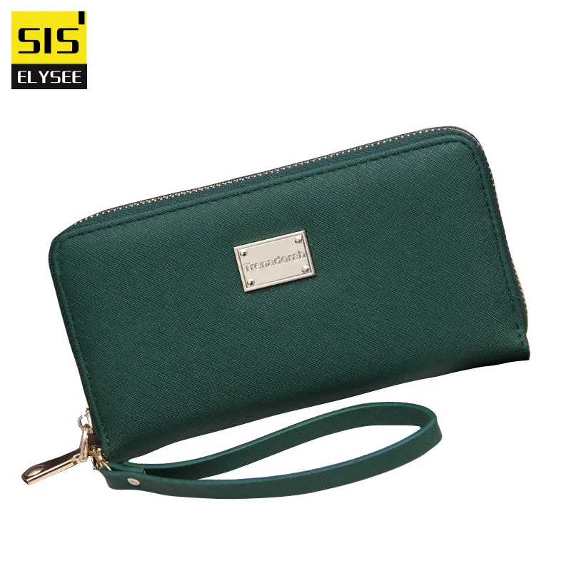 Европейские и американские Стиль женские длинные молнии Женские Кошельки 2