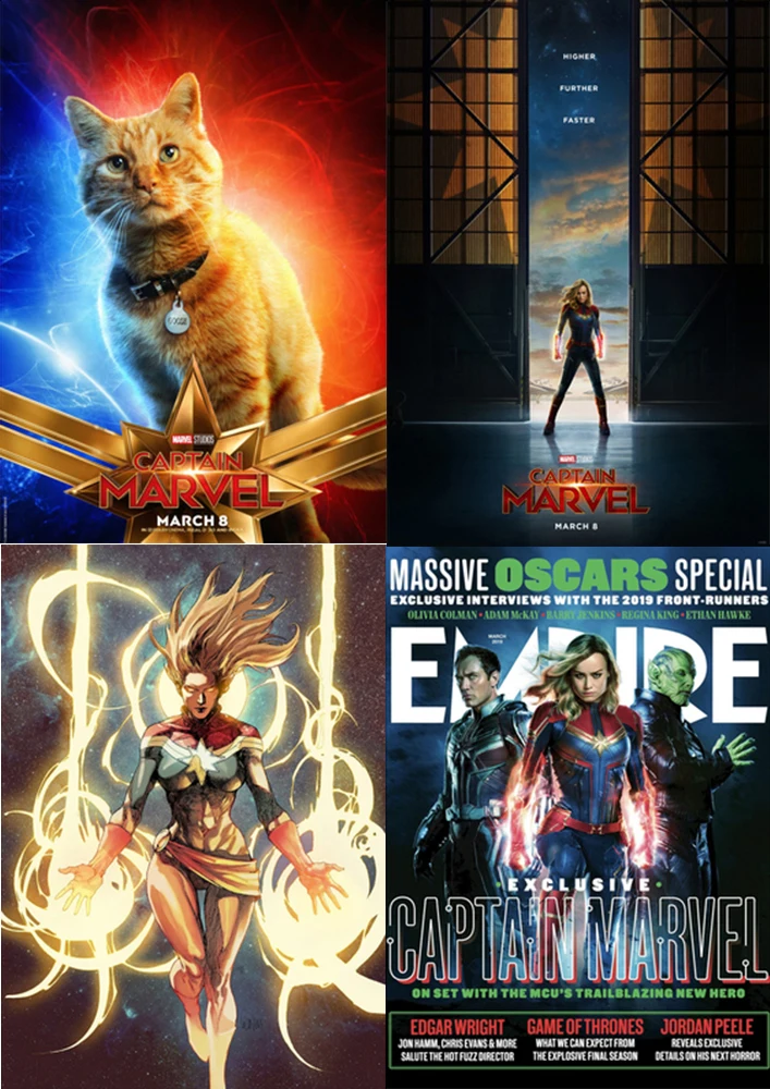 Наклейки на стену с изображением капитана Marvel 2 отличные красные бархатные