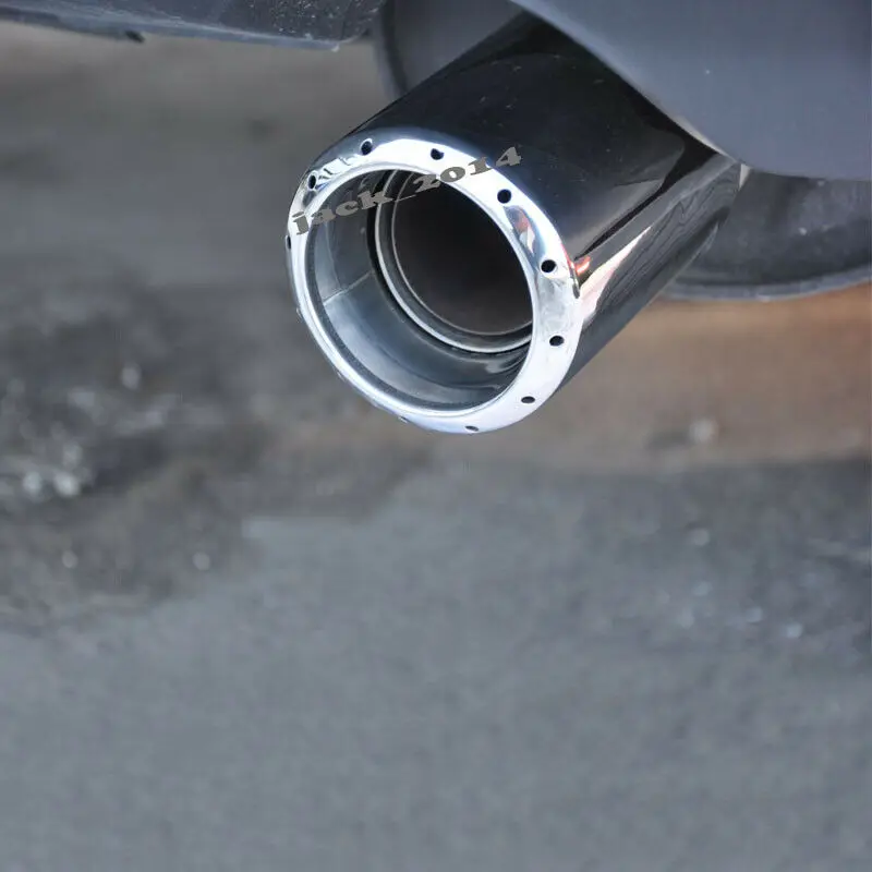 Серебряный глушитель выхлопной трубы наконечник задняя труба 1 шт. для Honda CRV CR-V 2004