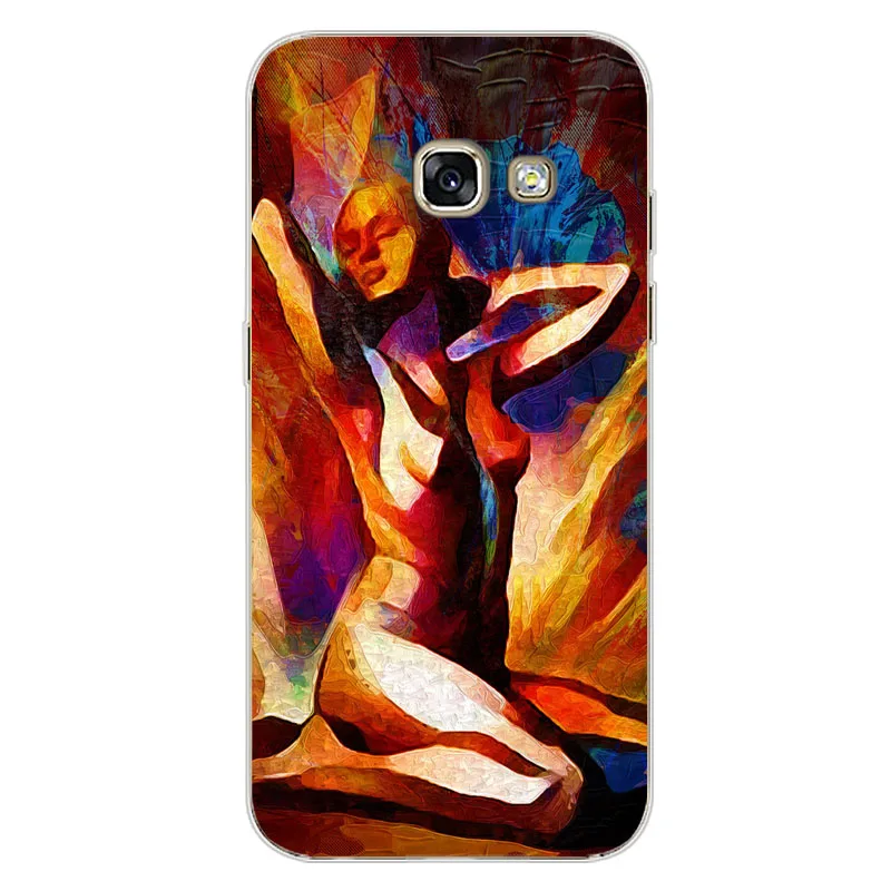 Для Samsung Galaxy A5 2017 чехол для телефона с рисунком в виде животного A520F Мягкий