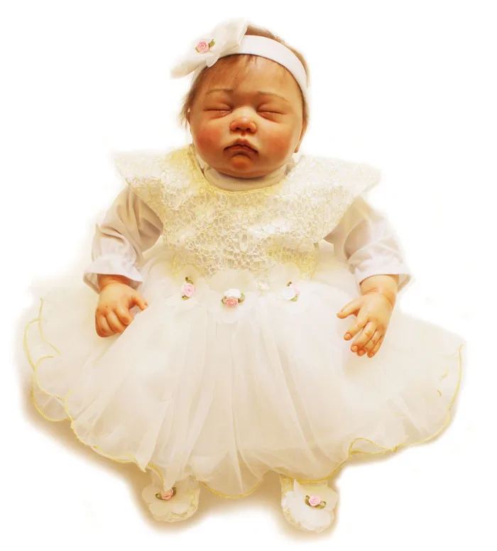 

50CM Sleeping Bebe Reborn Doll Lifelike Soft Silicone Reborn Baby Dolls Toys For Girls Birthday Gift Fashion Princess Dolls
