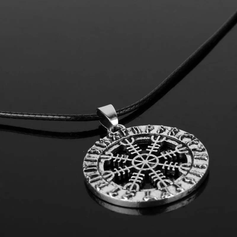 Dongsheng Jewelry руны викингов Vegvisir полый женский и мужской подарок | Украшения