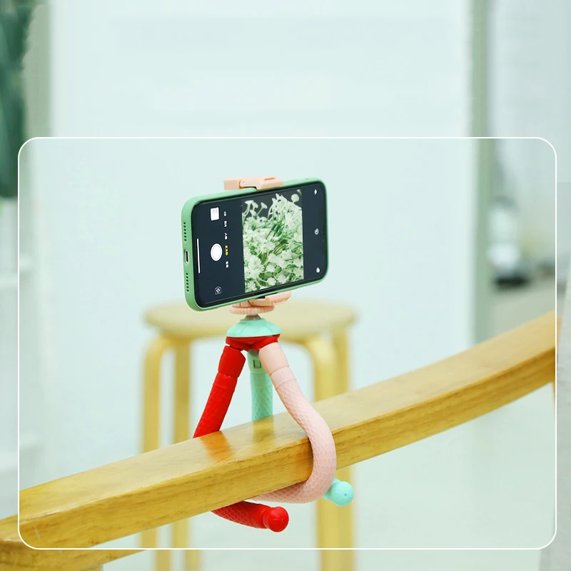 Гибкий штатив монопод с осьминогом многофункциональный держатель для телефона в