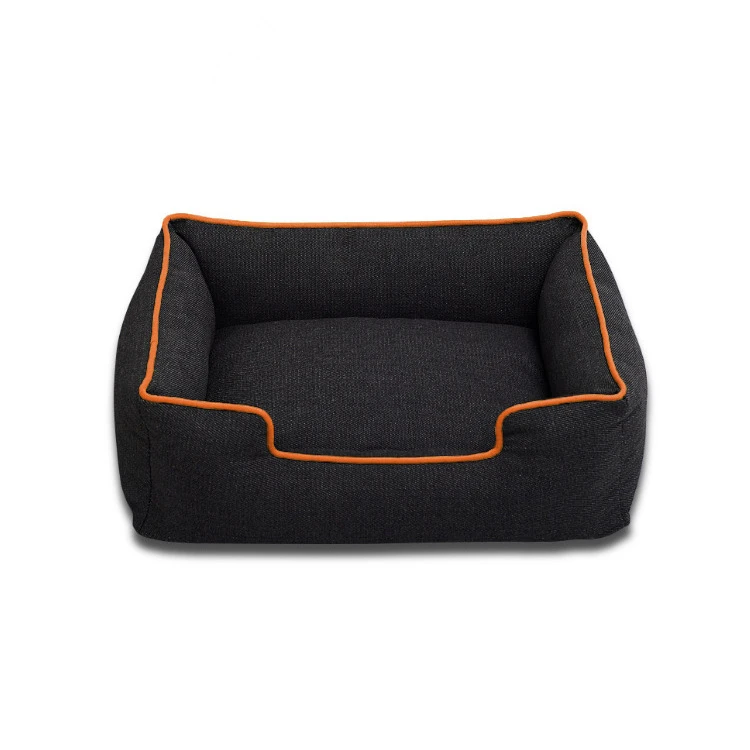 Новинка 2018 4 вида цветов джинсовая мягкая кровать для маленькой собаки