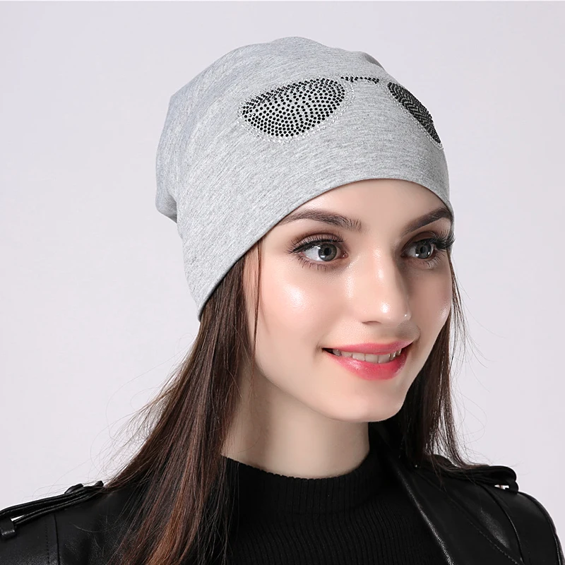 Geebro женские дизайнерские очки облегающие шапки для девочек gorras skullies женщин