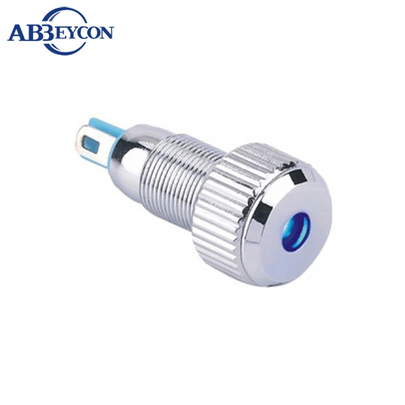ABBEYCON Высокое качество 12V/24V/48V Индикатор напряжения Светодиодная лампа пилота Mini