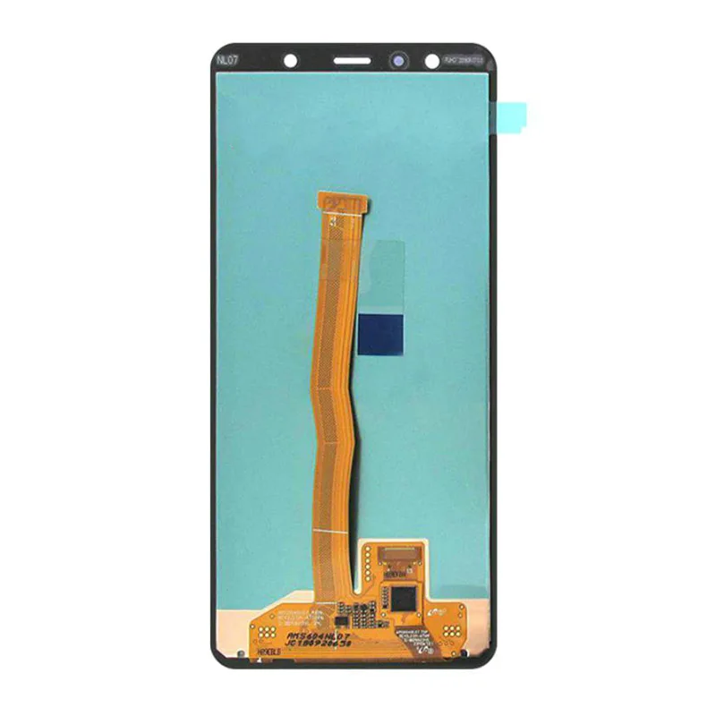 Оригинальный супер Amoled для Samsung Galaxy A7 2018 A750 A750F ЖК-дисплей сенсорный экран панель