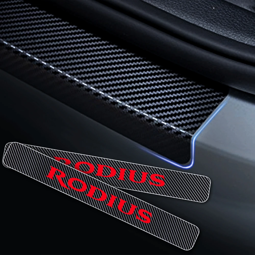 Автомобильная Накладка на порог для Ssangyong RODIUS защита Добро пожаловать педаль 4D