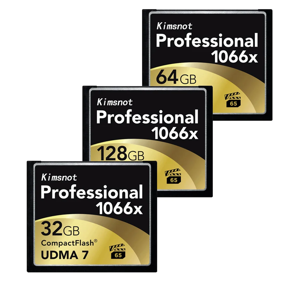 Kimsnot профессиональная компактная флеш карта 32 Гб 64 ГБ памяти CF 128 1066x CompactFlash UDMA7 для