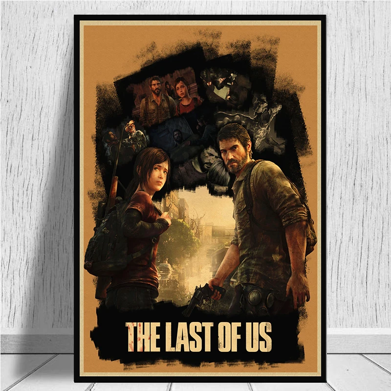Последний из нас крафт игра постер украшение для дома рисование основные