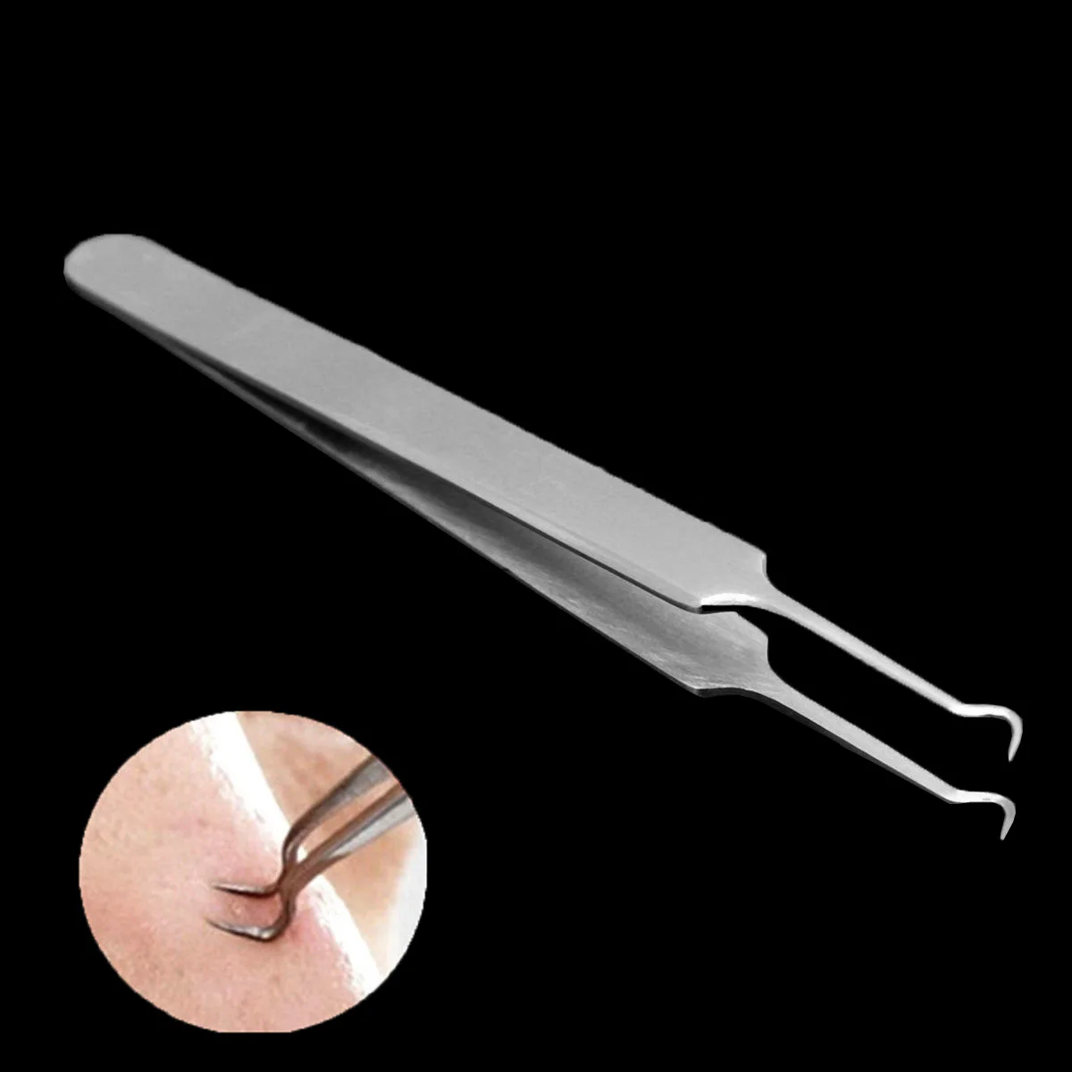 Игла для удаления черных точек из нержавеющей стали пинцет ухода за лицом