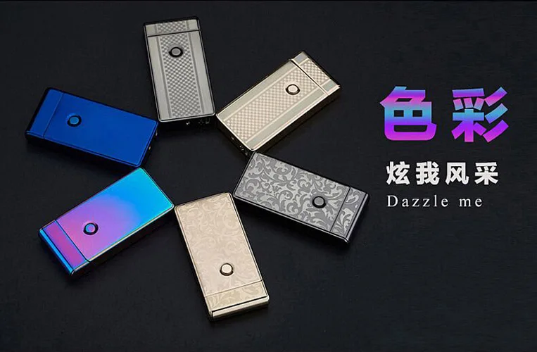2018 популярный отличный 5 стилей USB Перезаряжаемый беспламенный Электрический