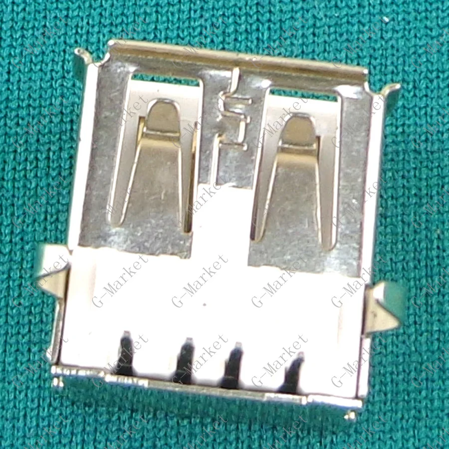 5 100 шт./лот гнездовой разъем USB 2 0 питания для передачи данных белый настольного